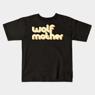 vintage color wolfmother Kids T-Shirt